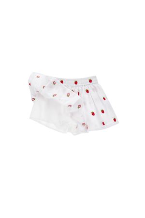 Shorts ricamo Fragole MONNALISA KIDS | 31G41379449944